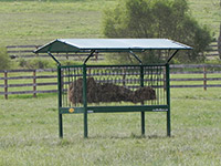 Diller small bale hay feeders