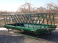 Cattle Hay Feeder on Skids