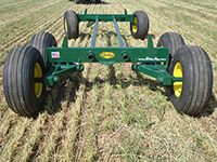 Diller produce growers deckover bin trailer