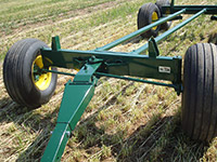 Diller produce growers deckover bin trailer