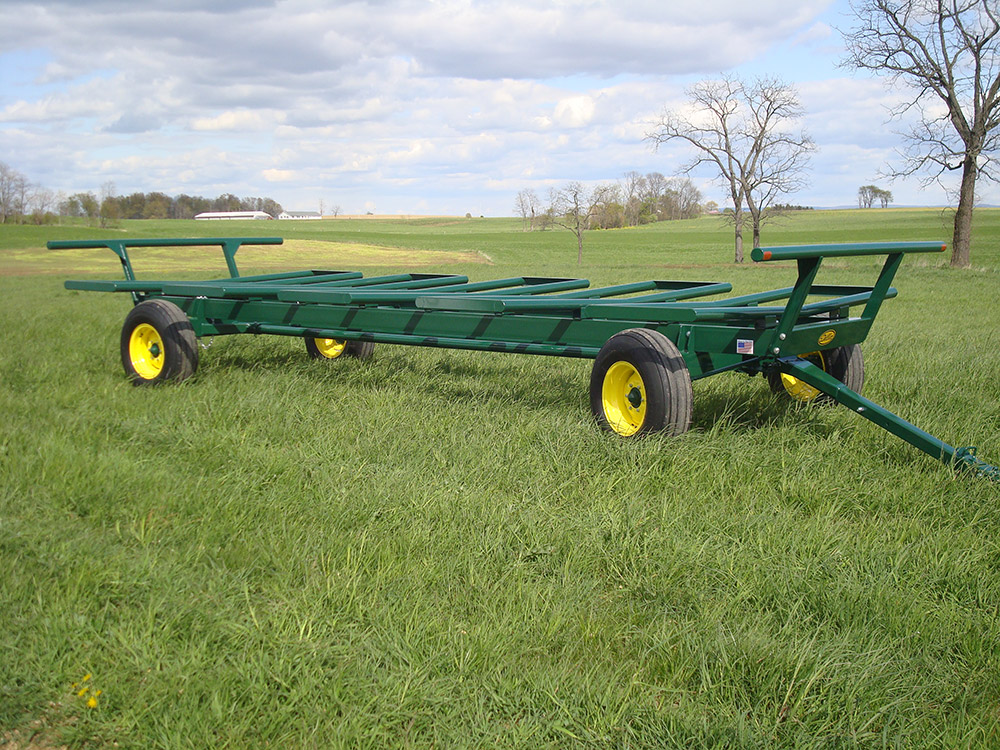 Diller round bale carrier